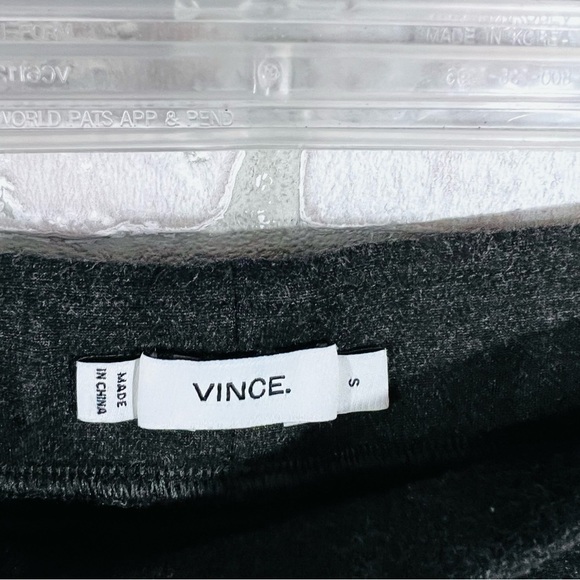 Vince Ponte Knit Seamed Charcoal Gray Leggings Size S - Picture 8 of 10